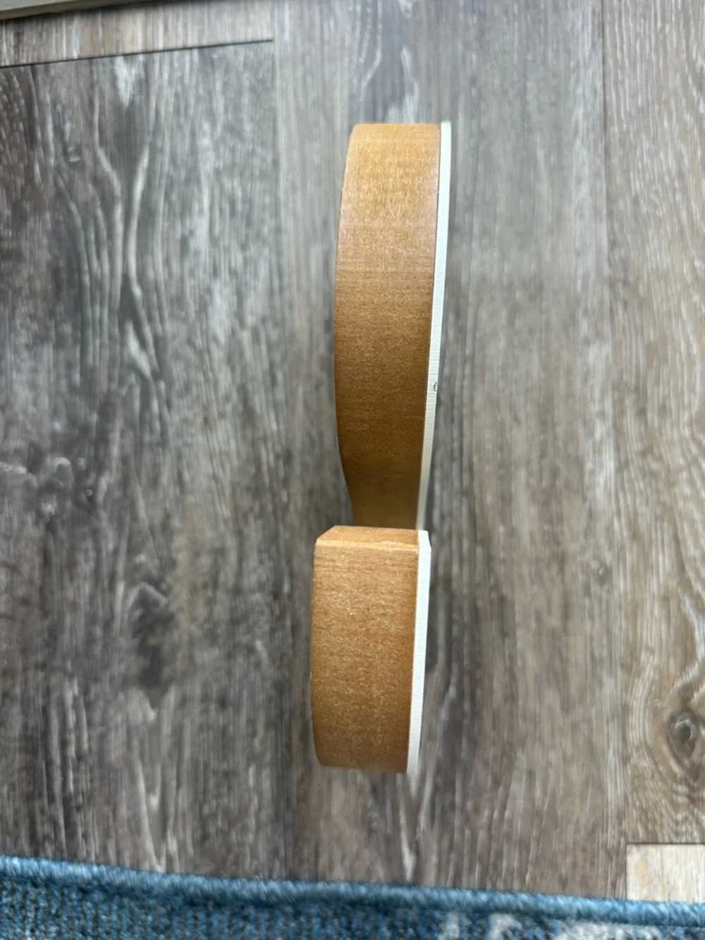 Letter S Decorative Wood & White Laser-Cut - Picture 5 of 10